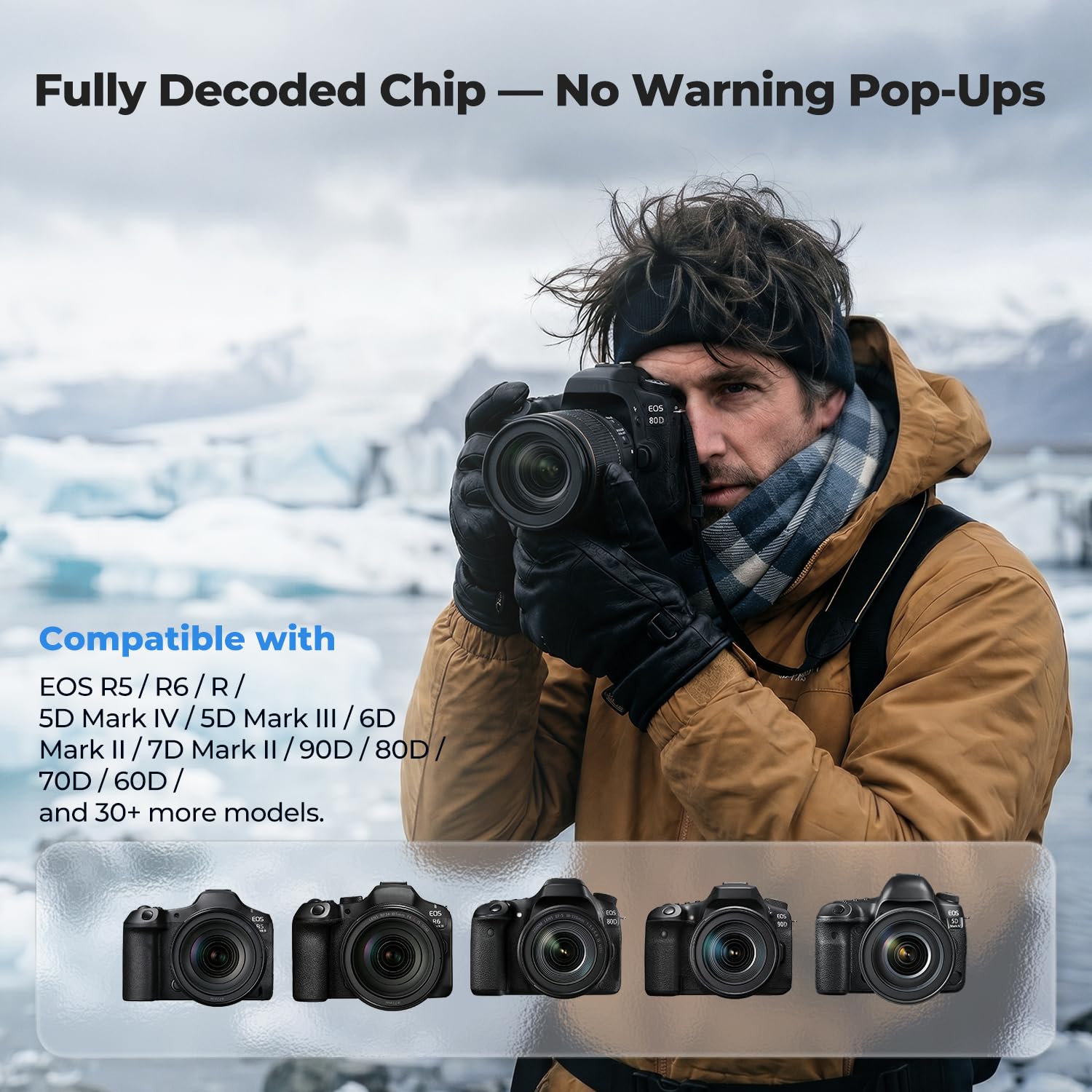 K&F CONCEPT LP-E6NH Akku 2400mAh (3er Pack) mit 20W PD Schnellladegerät,Kompatibel mit Canon EOS R7, R5/R6 Mark II, 5D Mark II/III/IV, 6D/7D Mark II, R5, R6, 60D/70D/80D/90D
