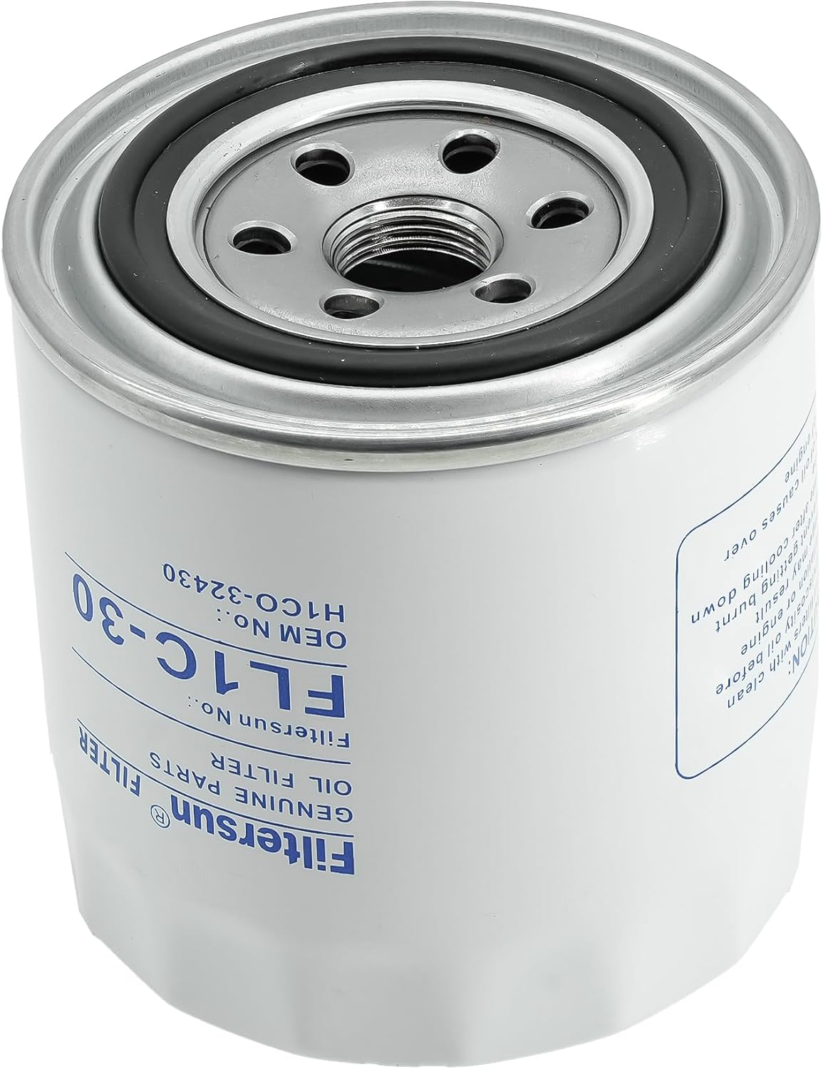 4Pcs Oil Filters HH1C0-32430 Replacement for Kubota Loader SVL75 SVL75C SVL90 SVL95 Excavator KX057 KX080 KX91