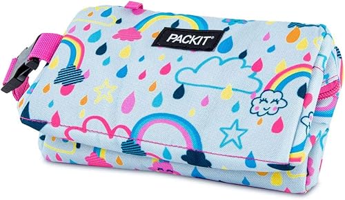 Miniatura 6 de PackIt Lonchera clásica congelable (PKO-CB-RNS) Caja de aperitivos congelable (cielo arcoíris)
