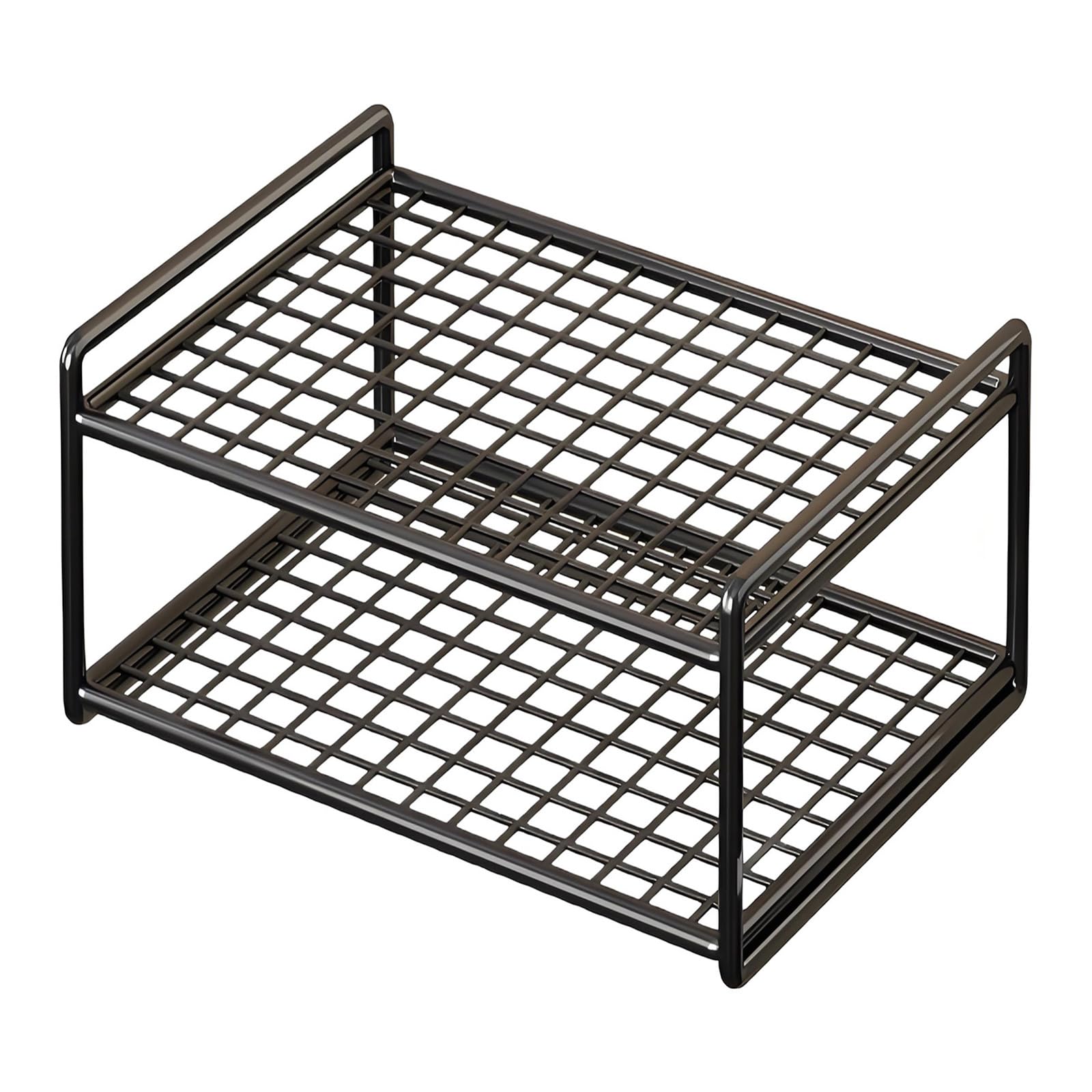 LUCKGONI Multi Compartment Square Desk Organizers For Markers Pens And Art Supplies Storage Rack For Artists And Students