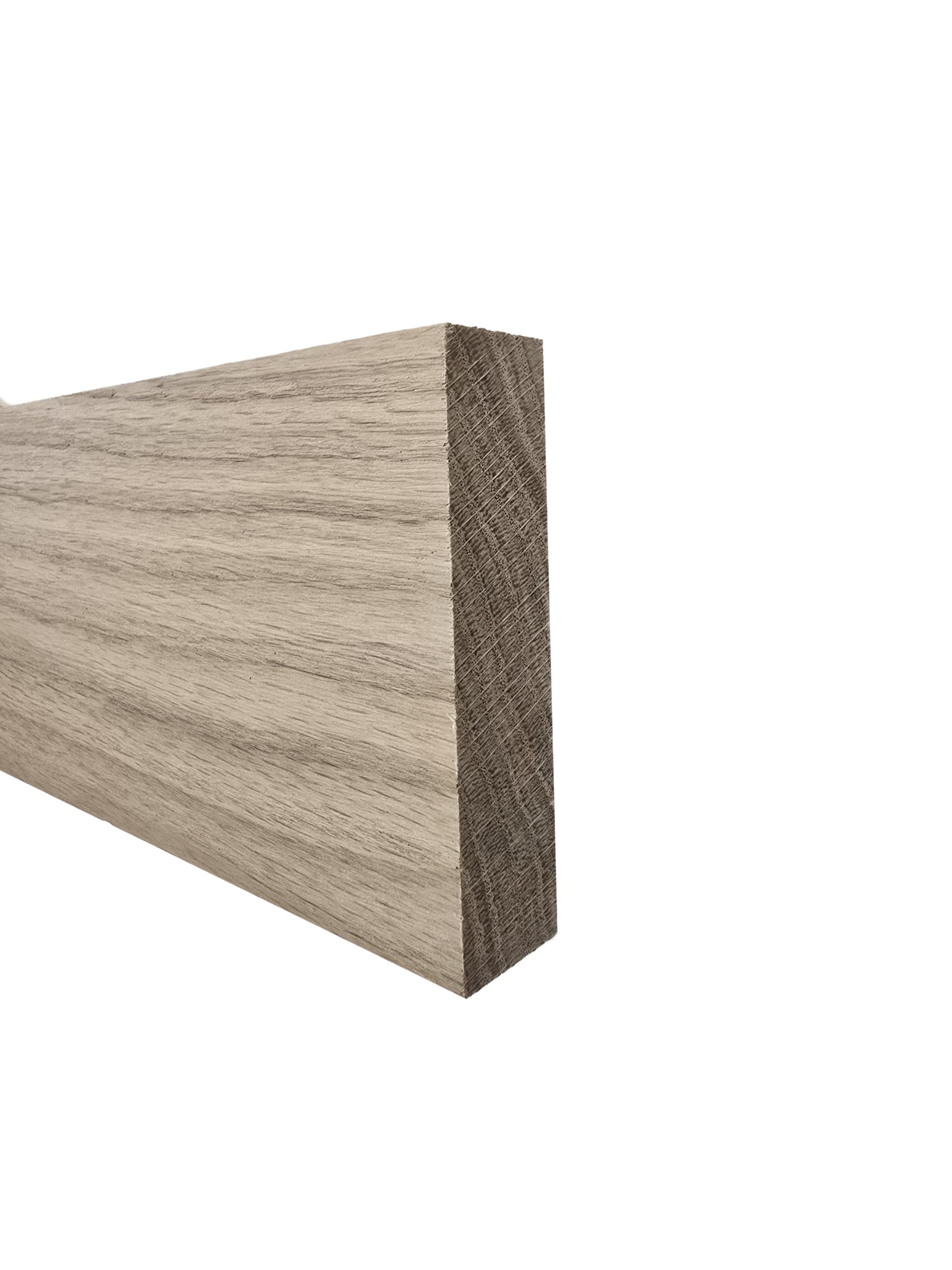 Solid Oak Furniture Board - 18mm Thick Precision Machined Hardwood - 900mm Length (150)