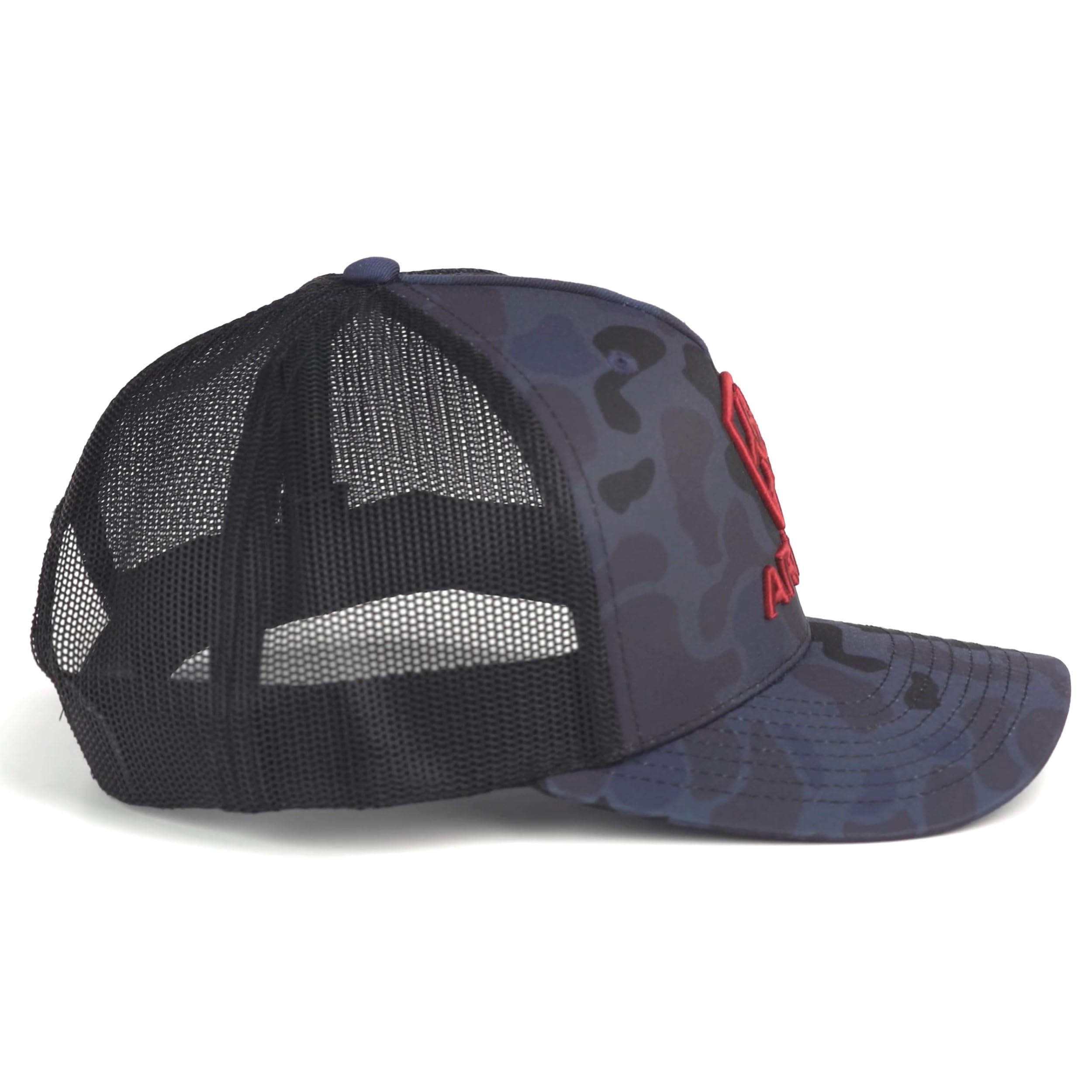 ARIAT Richardson 112 - Cappellino da camionista con logo ricamato 3D rosso