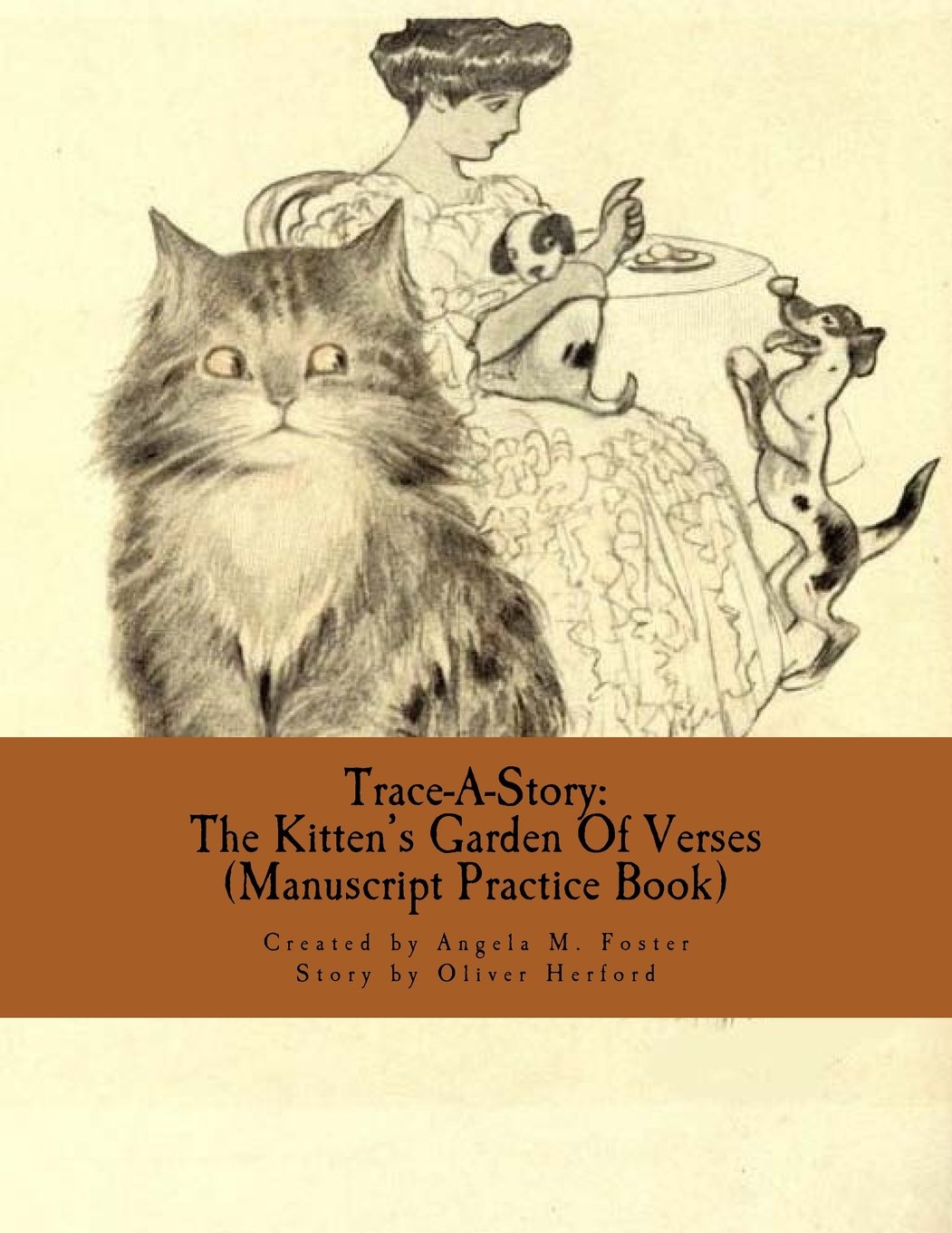 Trace-A-Story: The Kitten's Garden Of Verses (Manuscript Practice Book)