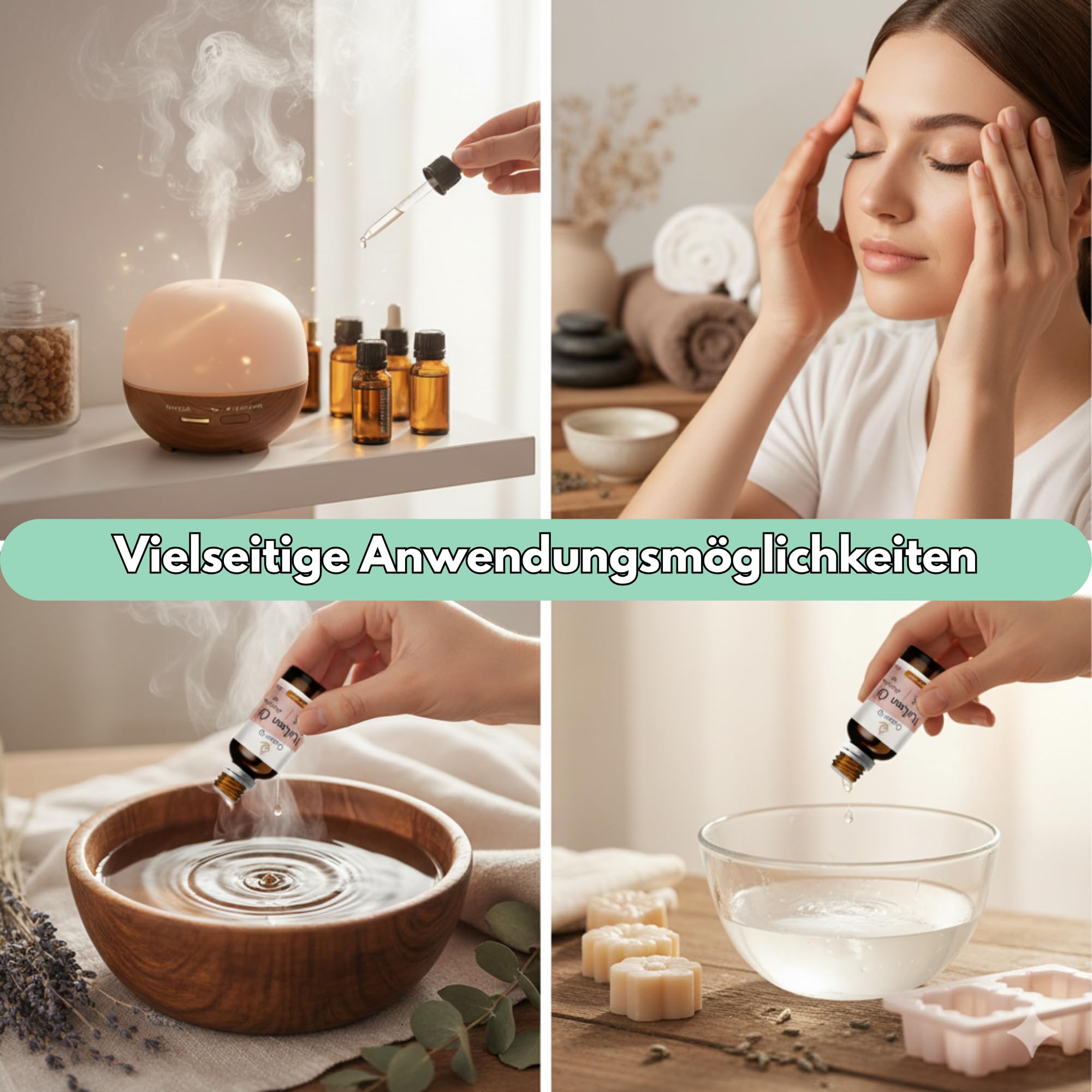 Zitroneneukalyptusöl 100% naturrein (Eucalyptus citriodora) 10 ml – Ätherisches Öl für Aromatherapie, Diffuser, Duftlampe & sommerliche Duftmischungen