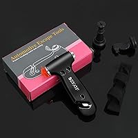 Vista 6 de Martillo de seguridad lindo con rompeventanas y cortador de cinturón de seguridad, martillo de escape de emergencia para automóvil, herramienta