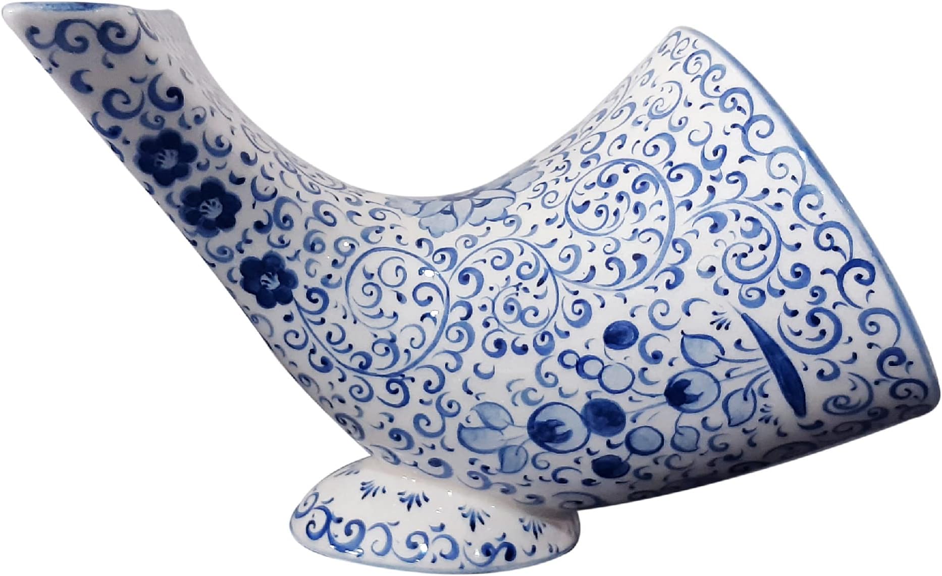 Handmade Ceramic Gramophone Speaker Amplifier Sound Bomb "Cerasound" Gift for Him Gift for Her