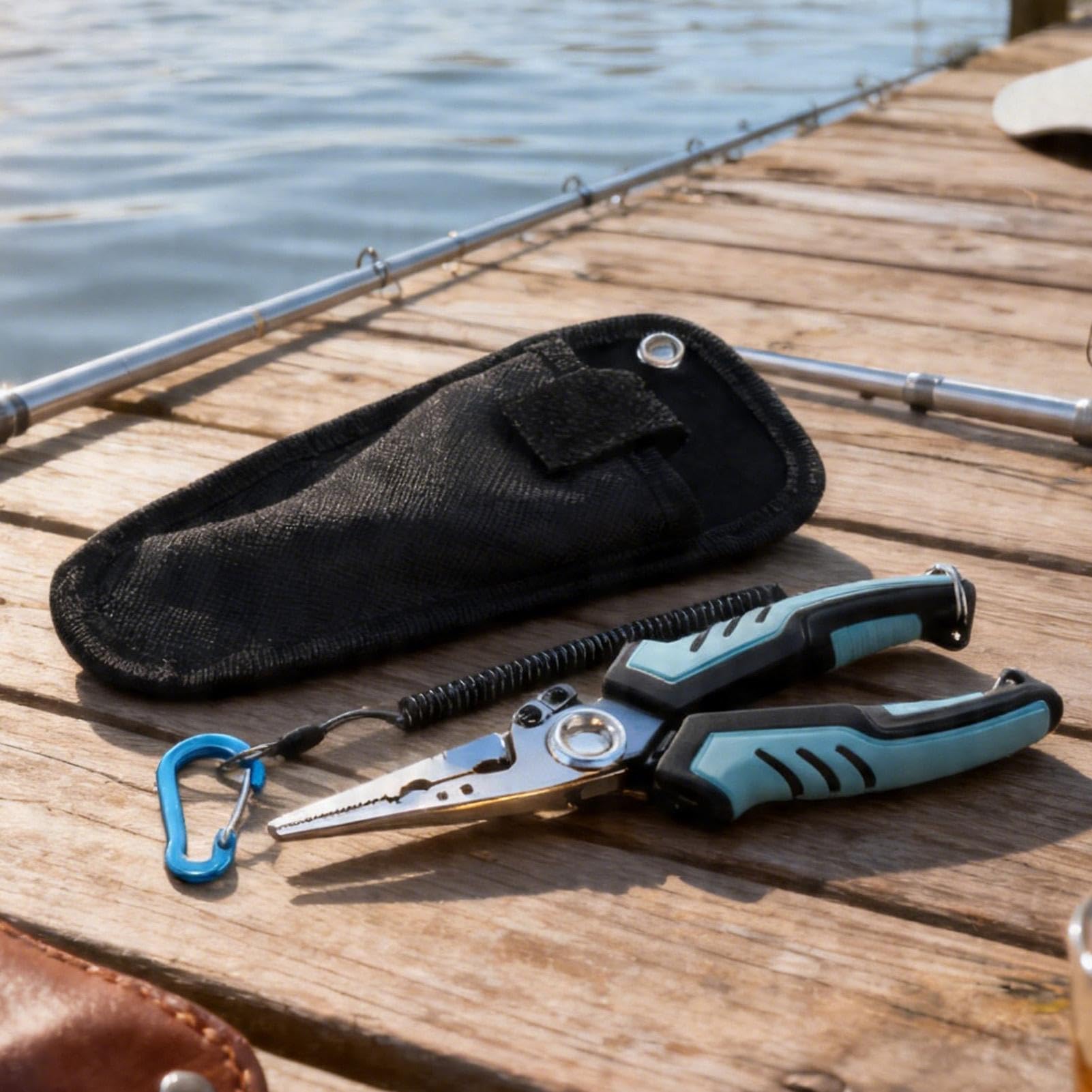 Générique Pince de Pêche Eau de Mer Coupe-Fil Léger et Maniable