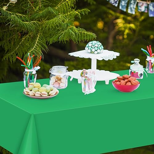 Miniatura 5 de Paquete de 12 manteles rectangulares de plástico desechables de colores surtidos, manteles rectangulares coloridos para cumpleaños, bodas, fiestas,