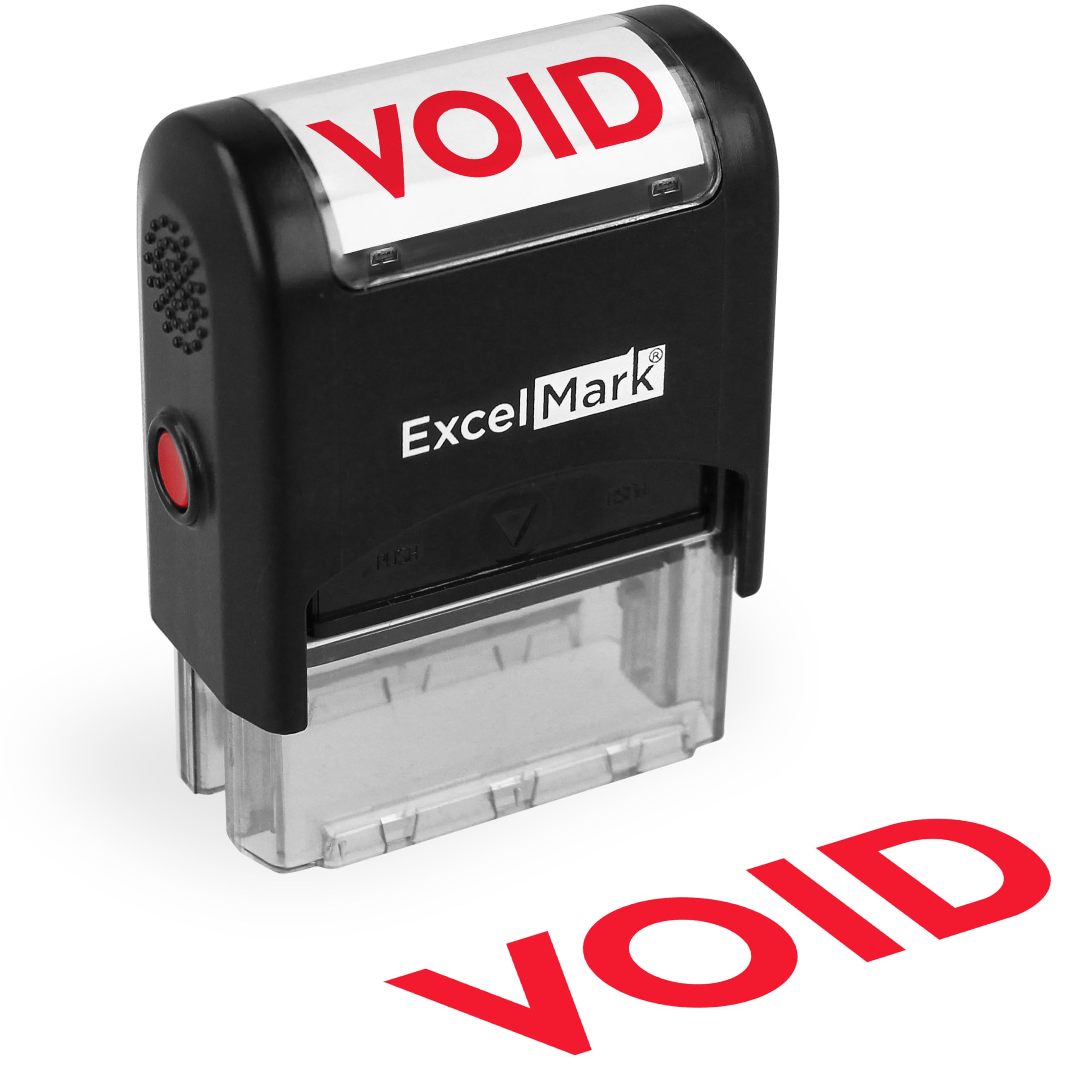 ExcelMark Void Stamp Self-Inking Rubber Stamp - Red Ink for Office Use, Ideal for Efficient Document Management with Void Stamps, Perfect for