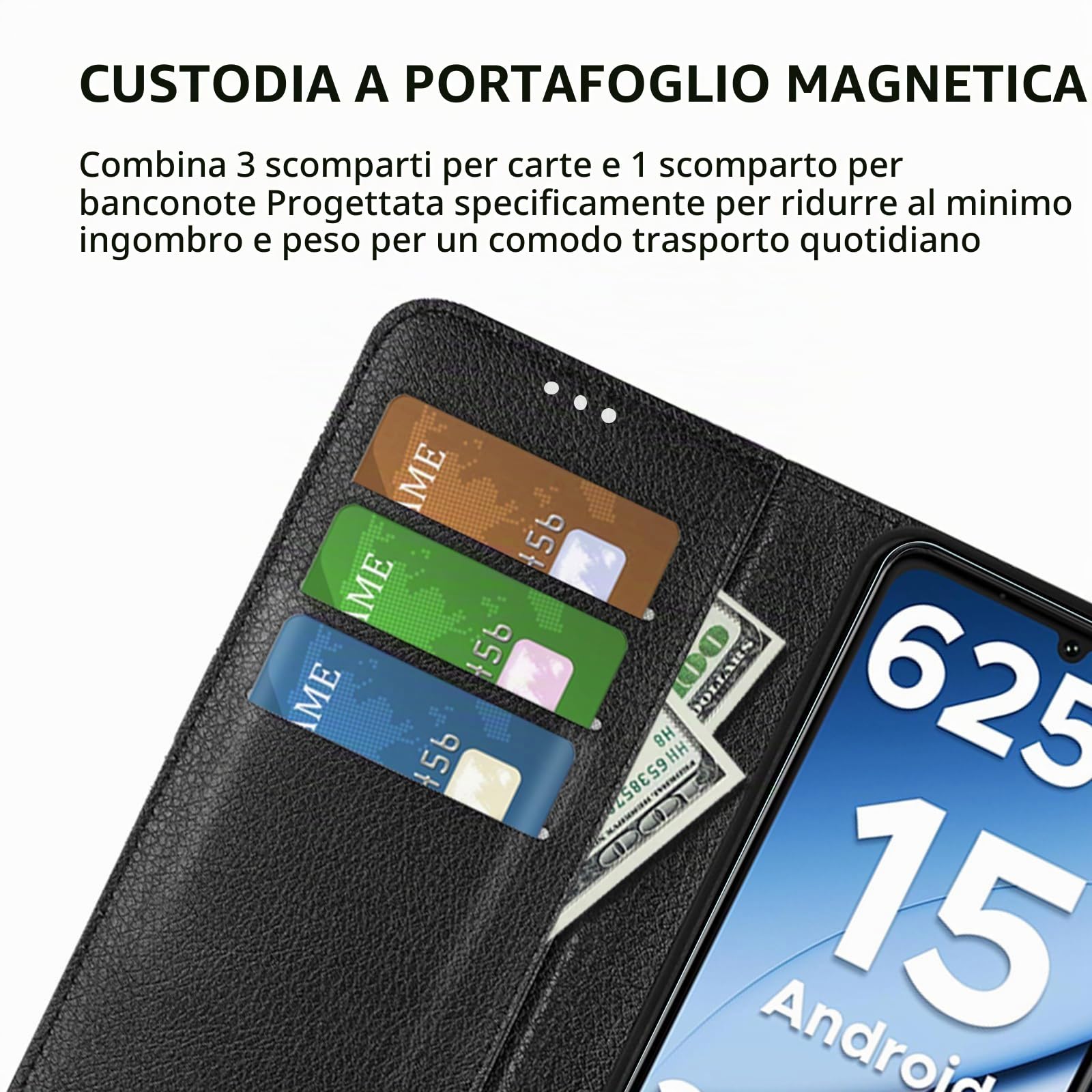 MEMELOKA Custodia Trasparente + Vetro Temperato Per Doogee Note 56/Pro – Antingiallimento
