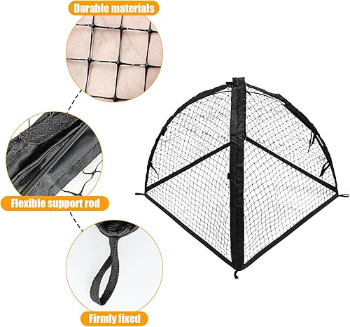 Miniatura 3 de Protector de plantas de fresa, cúpula Cloche de 22 x 22 x 22 pulgadas para plantas, tienda de campaña de protección de plantas para jaulas de