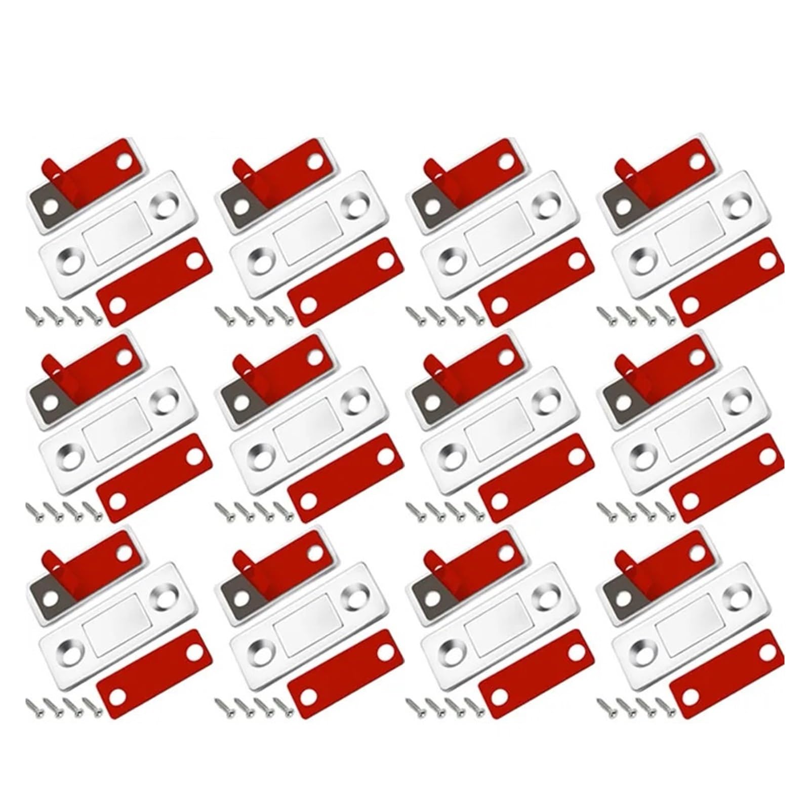 Ppqiru One Color 12Pcs Cabinet Magnetic Catch For Cupboards