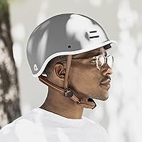 Vista 7 de Retrospec Remi - Casco de bicicleta para adultos para hombres y mujeres, casco de bicicleta para desplazamientos, ciclismo de carretera, patinaje