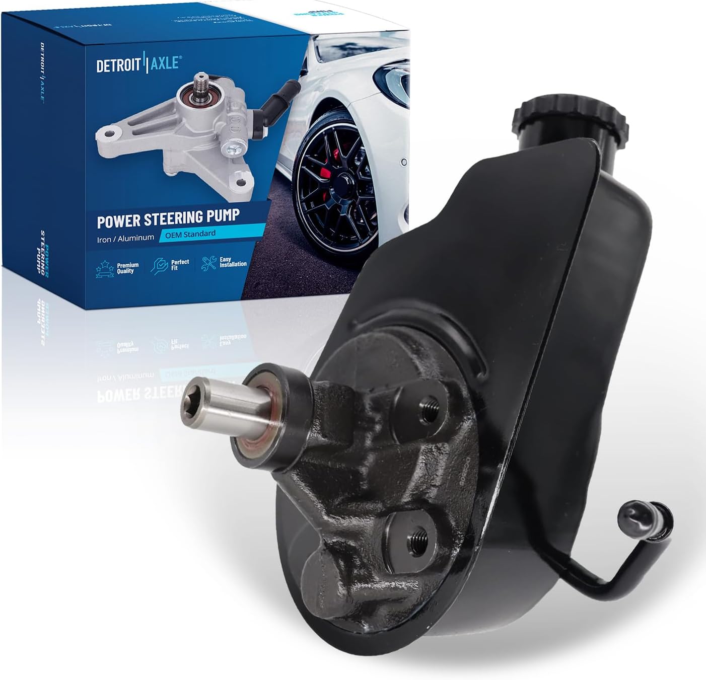 Detroit Axle Power Steering Pump for Silverado Avalanche