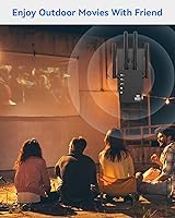 Vista 5 de Extensor WiFi con 4 antenas de 1200 Mbps - Banda dual 5GHz/2.4GHz, amplificador de señal WiFi con 3 modos de apoyo, repetidor WiFi con 12880 pies