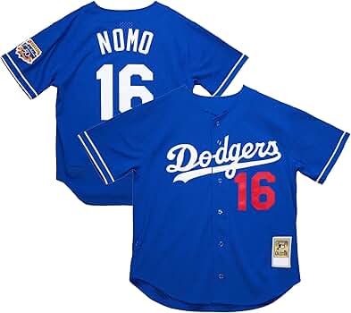 Amazon.com: Hideo Nomo Los Angeles Dodgers #16 MLB Kids Youth 4-20