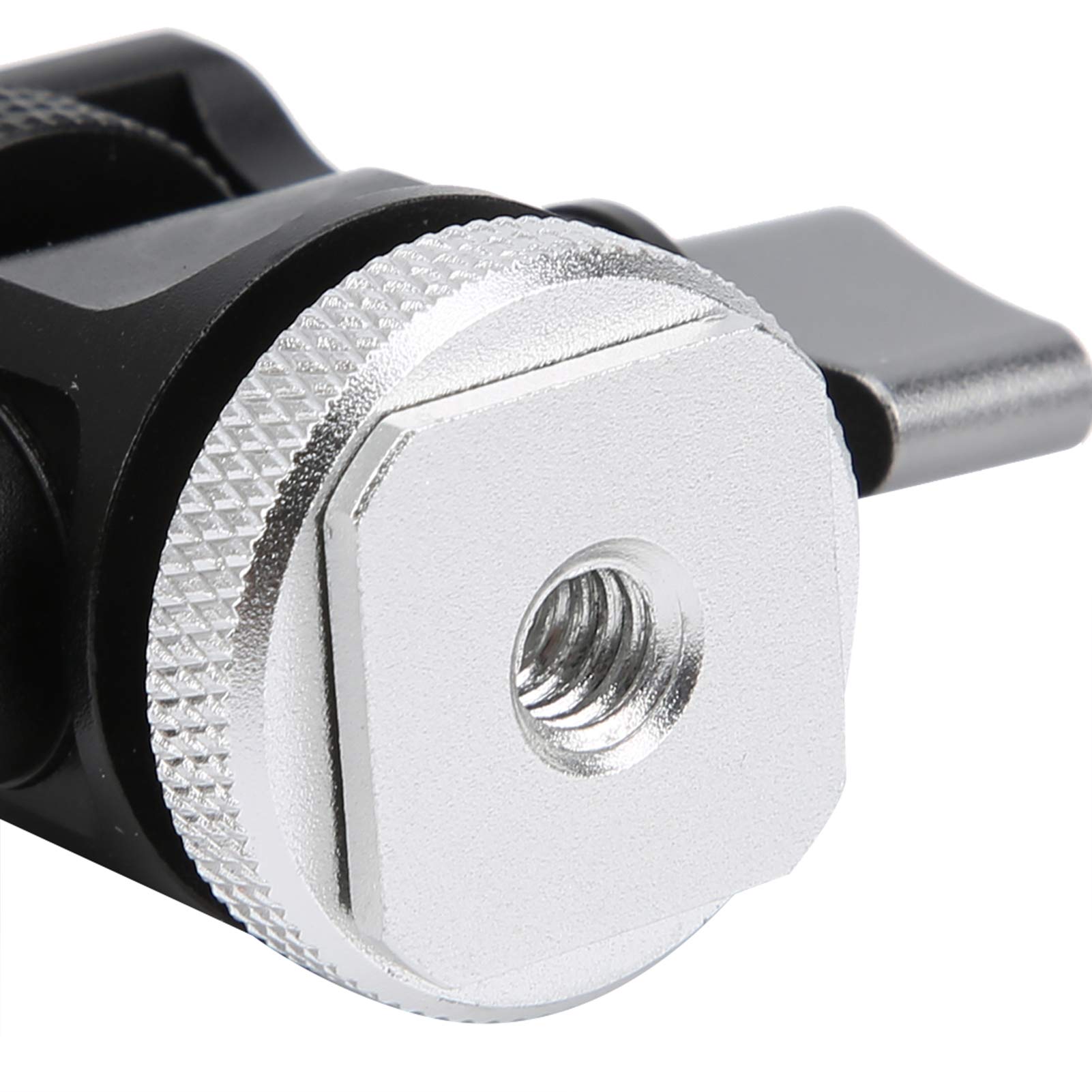 Full Metal 360 Degree Rotatable Ballhead Monitor Microphone Fill Light Mini Bracket