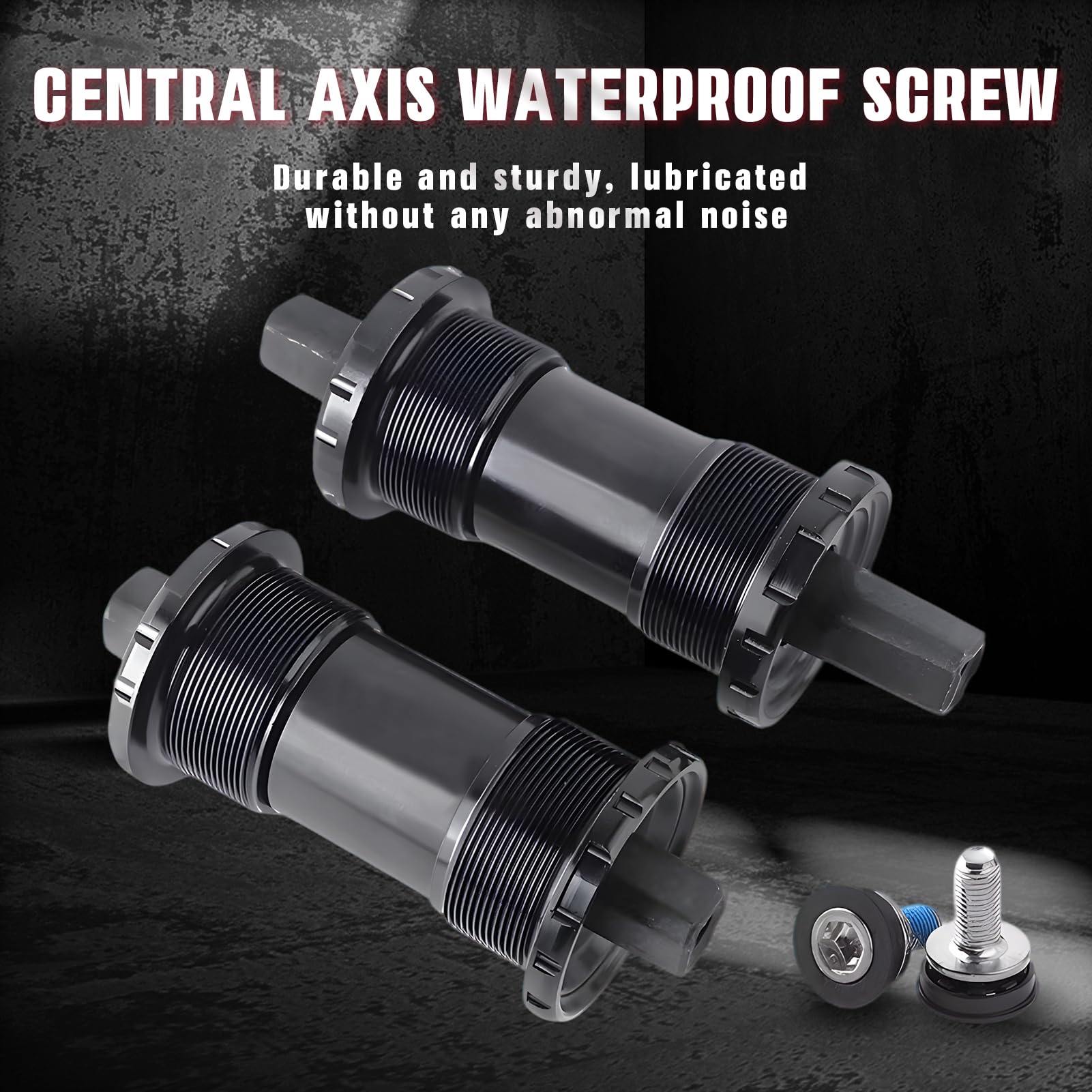12pcs Bicycle Crank Screws M8, Bicycle Bottom Bracket Bolt, Waterproof Threaded Bicycle Bottom Bracket - Image 4