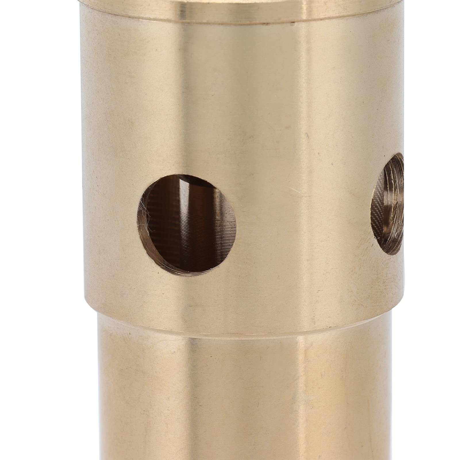 Buachois Boquilla De Fuente Burbujeante, 1 Pulgada 32 Mm/1.5 Pulgada 46 Mm Rosca Macho Cobre Ornamental Agua Espuma Estanque Aspersor Boquilla De Rociado para Jardín Parques Paisaje(1.5in 46mm)