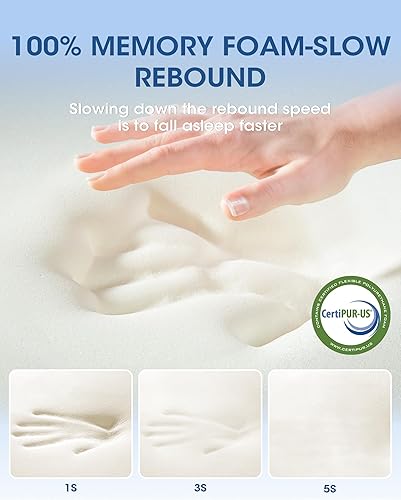 Miniatura 8 de Almohadas ultrafinas de espuma viscoelástica tamaño Queen, almohada cervical refrescante de contorno para aliviar el dolor de cuello, almohada