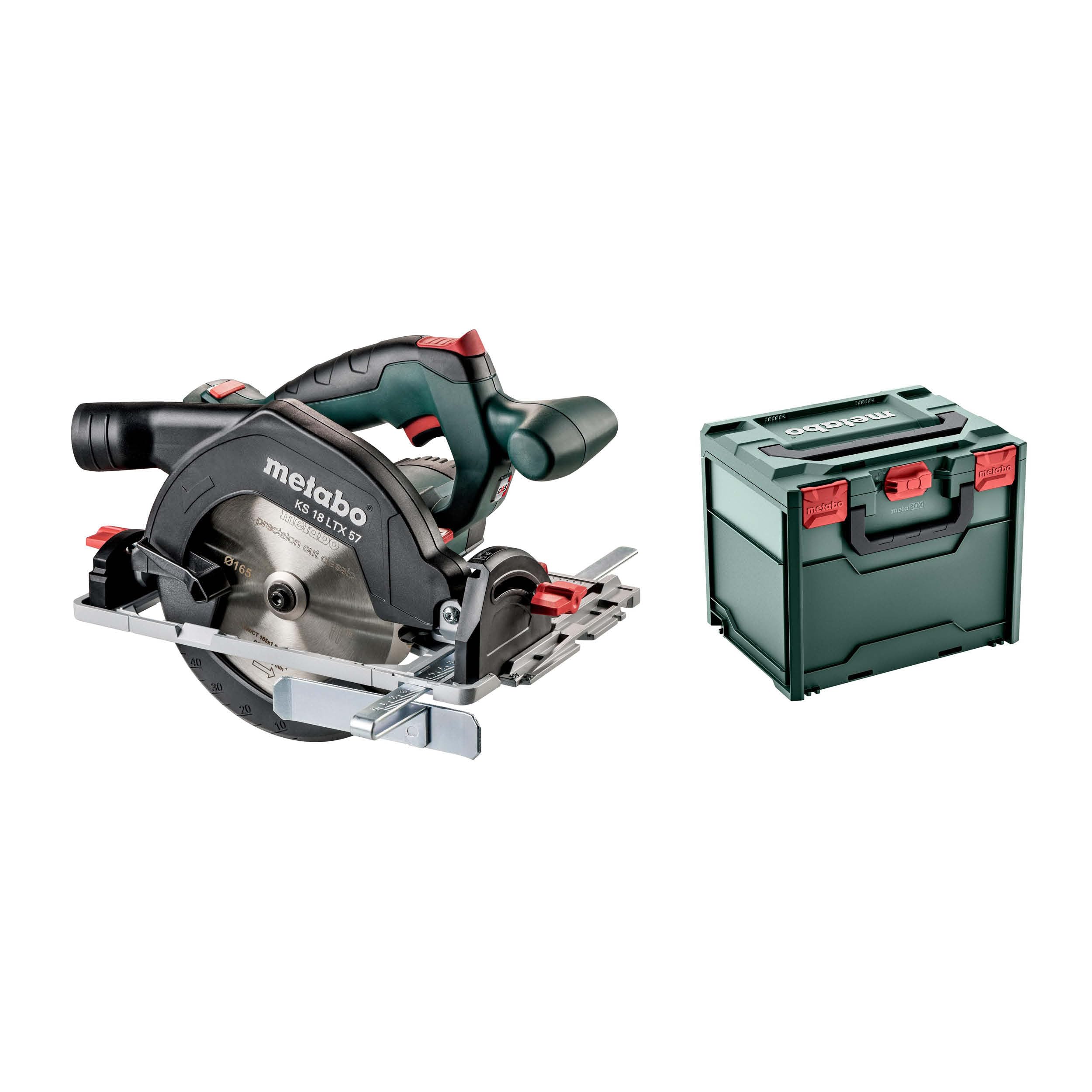 metabo Akku-Handkreissäge KS 18 LTX 57, 18V Elektrische Holz-Kreissäge