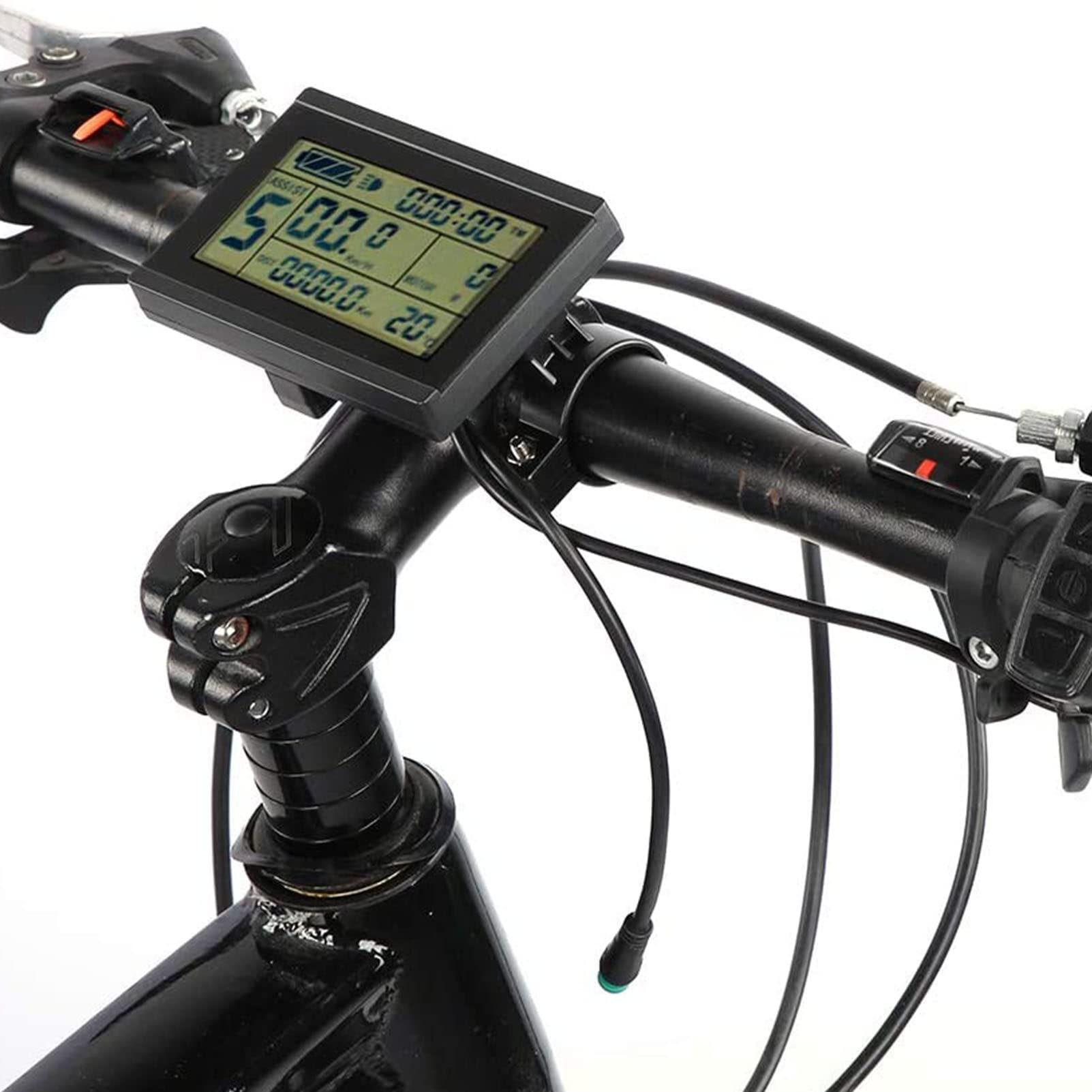 Mélange de Vitesse électrique, Compteur Intelligent de vélo électrique étanche, Compteur d'écran électrique LCD, Compteur d'affichage de données d'écran pour Le vélo électrique des Scooters