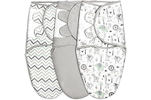 GLLQUEN Organic Swaddle Wrap for Newborns