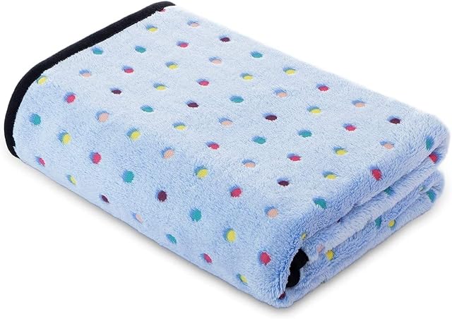 Tofern Dog Blanket Washable Fluffy Fleece Blanket for Cats Dogs Rabbits Pet Throw for Puppy Kitten