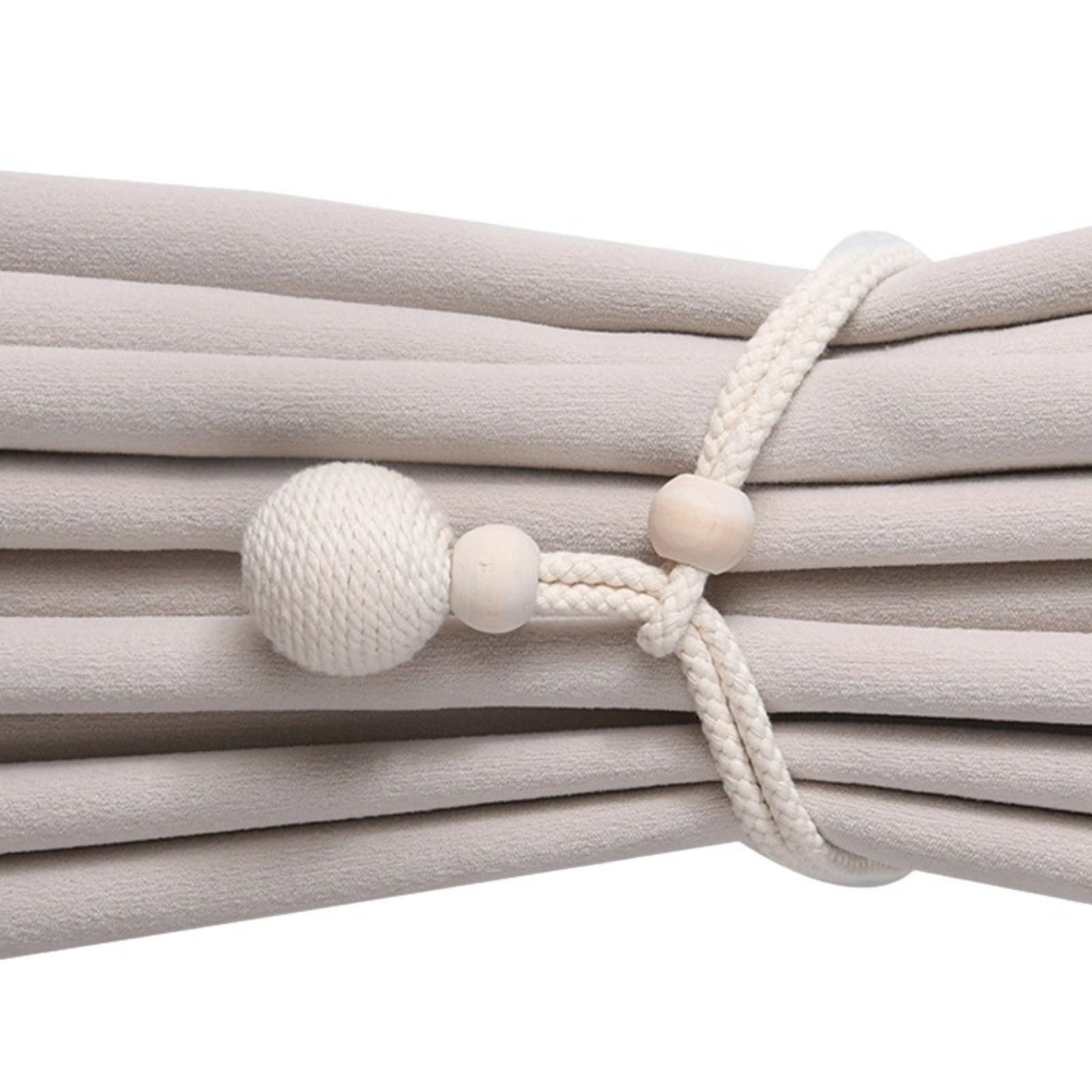 PANGBOER Hand Woven Curtain Tiebacks Decorative Tie Backs Holdbacks Holders Cord for Home Offices Window Drapery Braided Tiebacks for Drapes