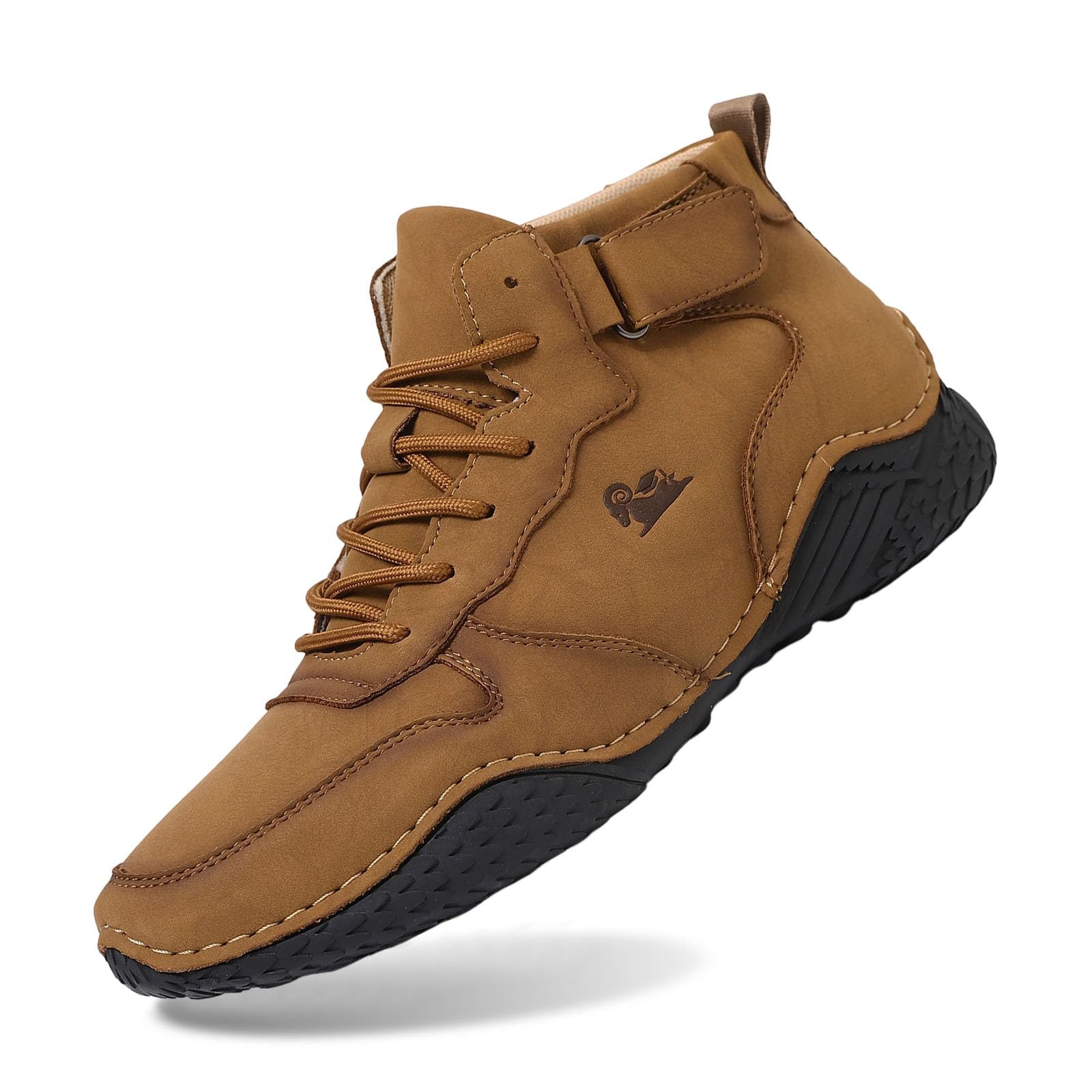Generisch Herren Sneakers Vogany Barfußschuhe für Herren atmungsaktive orthopädische Stiefeletten ergonomisches Design vielseitig für Sport Freizeit