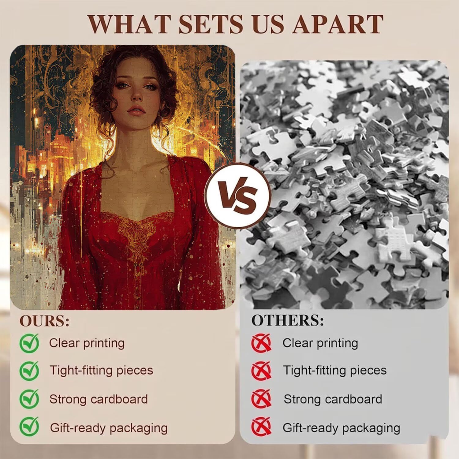 Bellezza sogno-2 Puzzle 1500 Pezzi per Adulti, Puzzle in Legno - Collezione Classica con Poster Incluso - Sfida di Concentrazione e Passatempo Antistress, Gioco per Famiglia, 87 x 57 cm f0-758