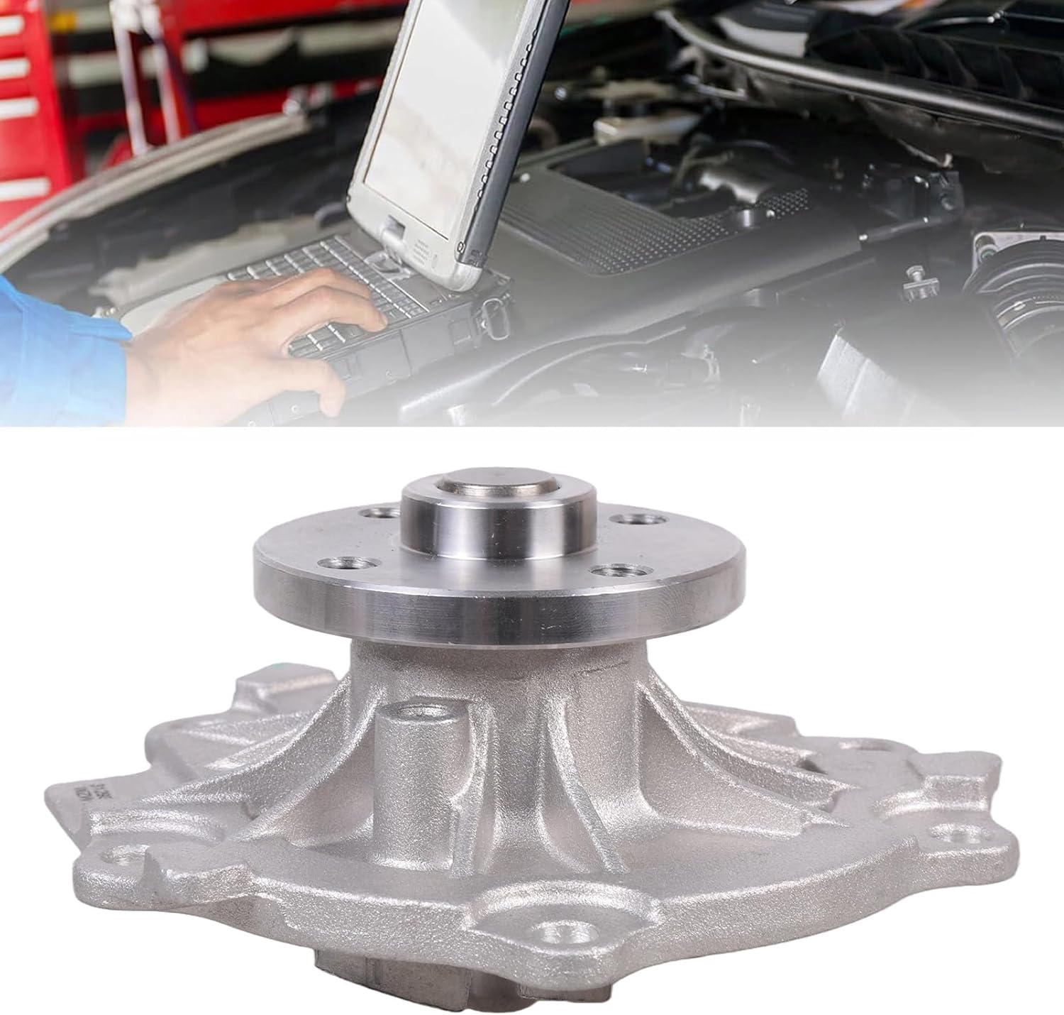 Car Engine Water Kit Aluminium Alloy Easy Installation Efficient Engine Cooling For XC70 31293303 Coolant