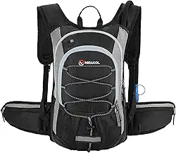 MIRACOL Mochila de hidratação com bexiga de água de 2 L, mochila térmica para água, pacote perfeito para corrida, caminhada, ciclismo, acampamento