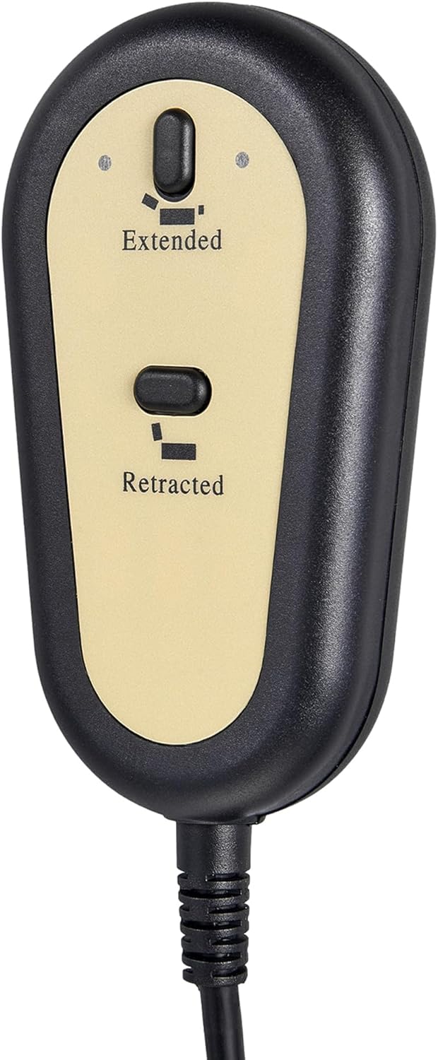 Lift Chair Remote Replacement,2 Button Chair Lift Remote Control,5 Pin Plug Recliner Replacement Fixed Electric Sofa Recliner Lift Handle