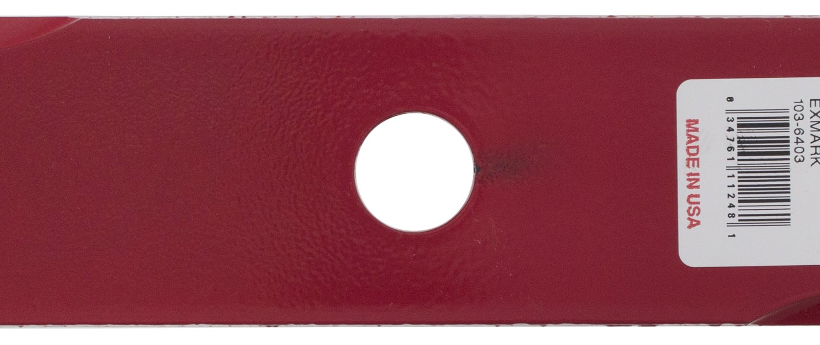 Rotary Cuchillas de cortacésped 11248 para Exmark 1036403(S) 1036393(S) 1036398 1036403(S) longitud 20-1/2 pulgadas, ancho 2-1/2 pulgadas, grosor 0.240 pulgadas, agujero central 15/16 pulgadas 60