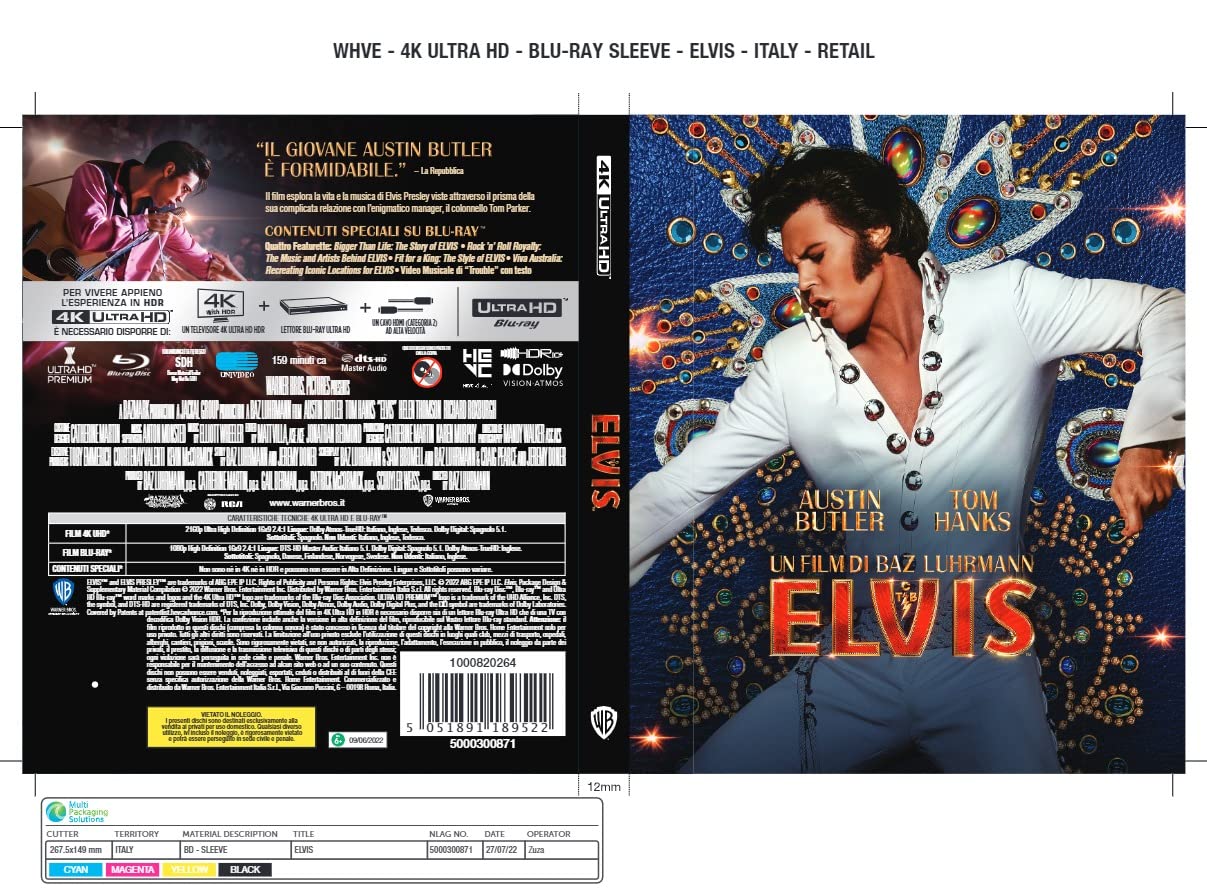 ELVIS Steelbook (4K Ultra HD + Blu-Ray)