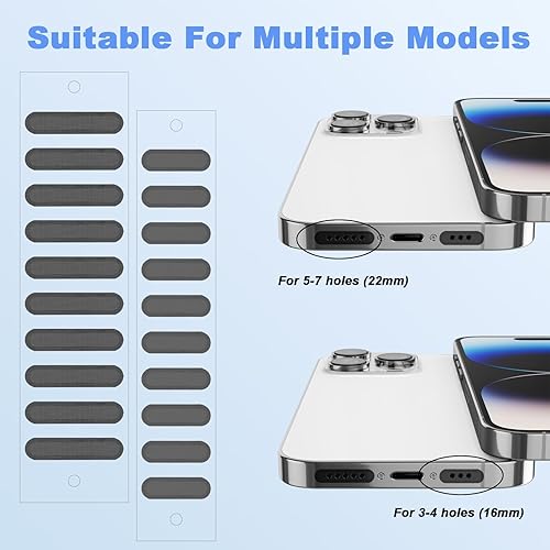 Miniatura 3 de AILOVETECK Enchufe antipolvo USB C para iPhone serie 15, cubierta de puerto USB C, cubierta de altavoz de teléfono, limpiador de puerto de carga de