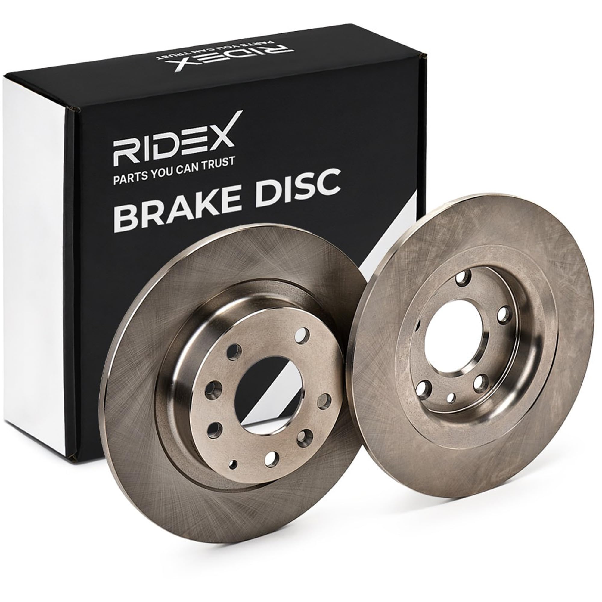 RIDEX 82B1975 2x Disco freno Posteriore senza mozzo portaruota senza bullone fissaggio ruota Compatibilità con MAZDA CX-3 DK