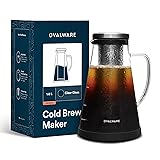 OVALWARE RJ3 Airtight Cold Brew Coffee Maker (34 oz)