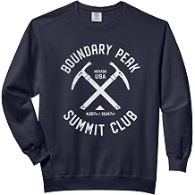 Boundary Peak Summit Club | I climbed Boundary Peak Comfort Colors Adult Sweatshirt