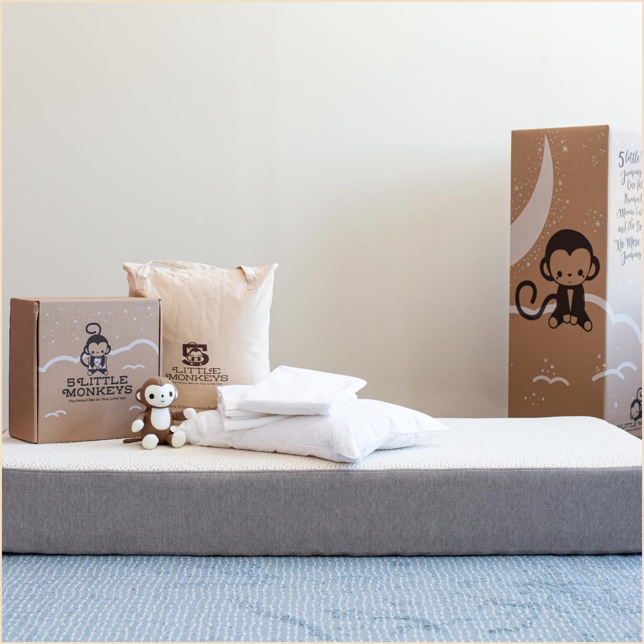 Amazon.com: 5 Little Monkeys 9 Inch Advanced Hybrid Mattress in