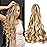 Curly Braiding Hair P27/613 Spanish Curly Braiding Hair for Box Braids 8 Packs French Curl 16 Inch Synthetic Crochet Hair Extensions(16 Inch,Pack of 8,P27/613)