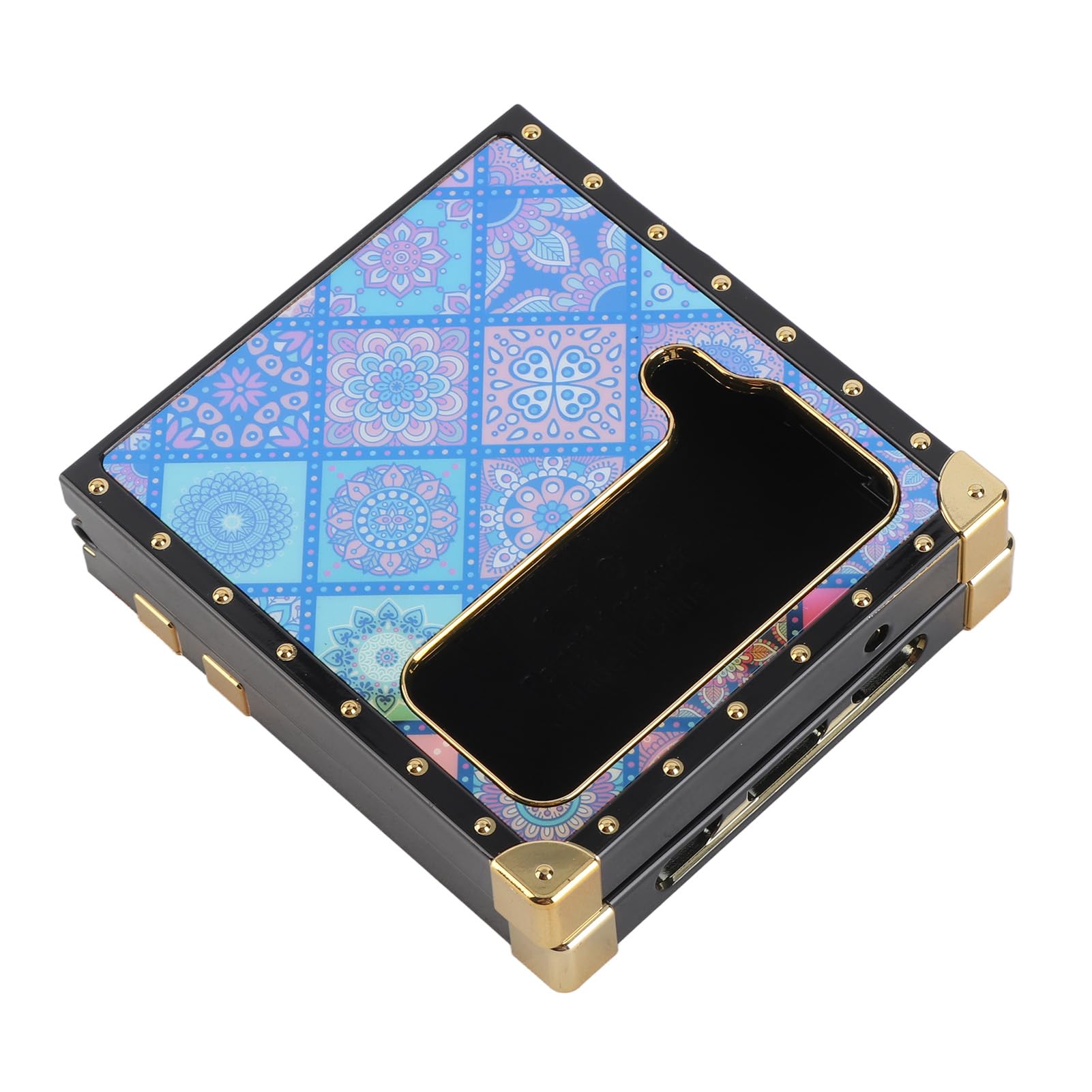 Cocoarm Custodia Telefono Pieghevole, TPU PC Antiscivolo Design Colorato