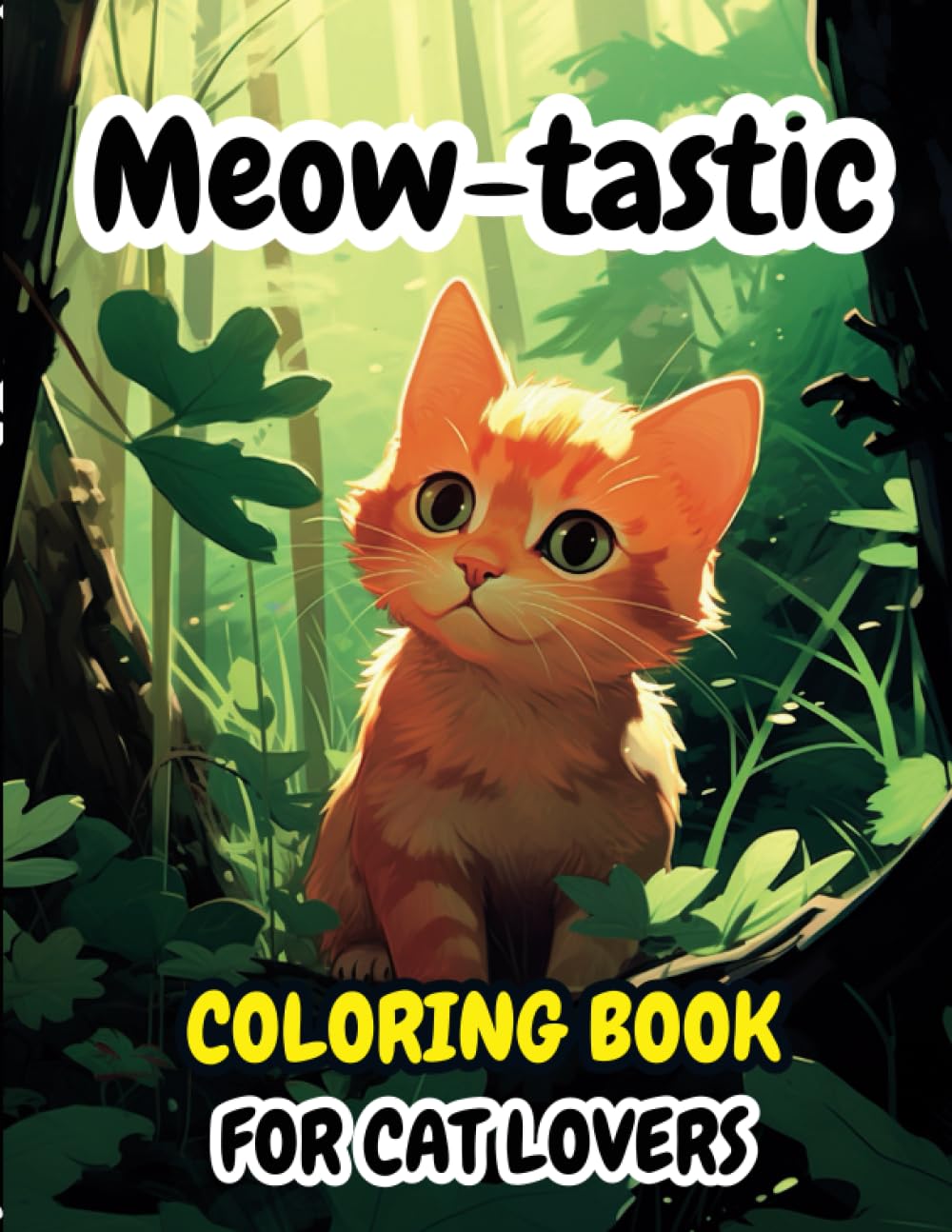 Meow-tastic: Coloring Book for Cat Lovers