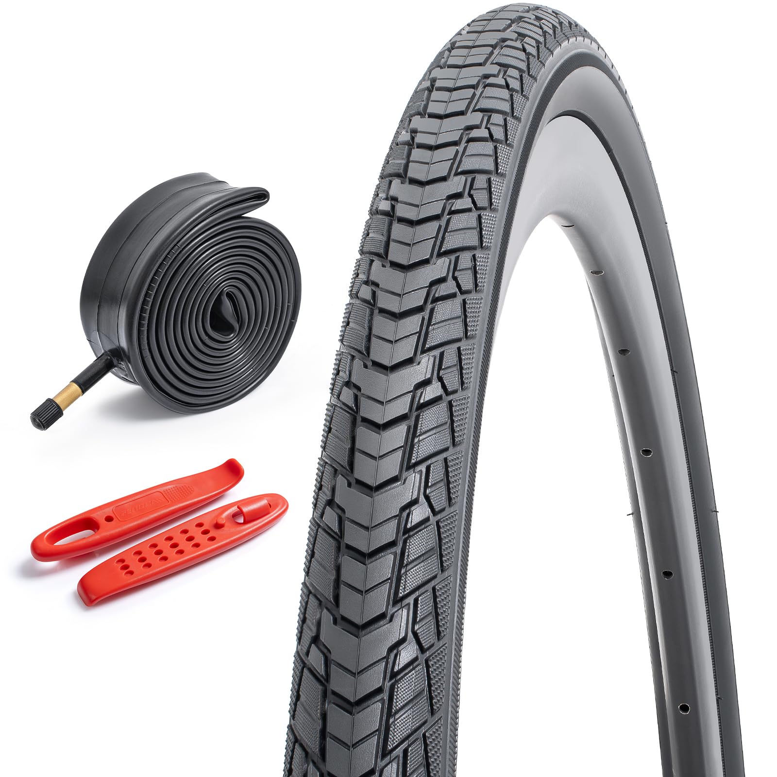 Amazon | FengCan 1本 700x45c 47-622 自転車 タイヤ + 700X44/50C
