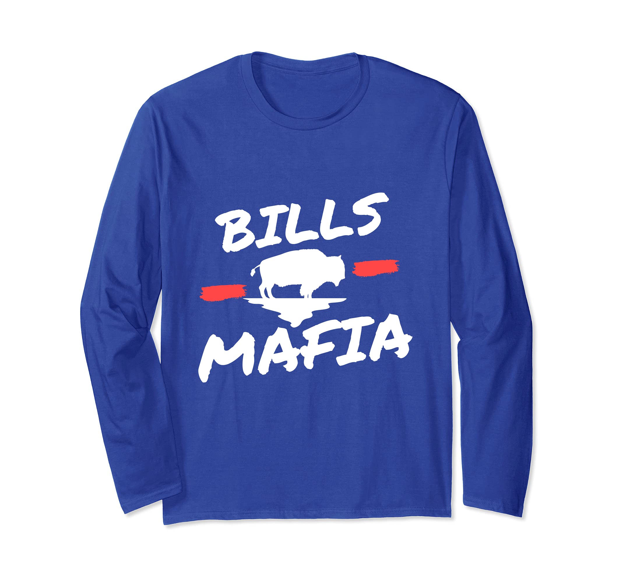 Bills Fan Football Mafia Gift For Buffalo FansBills Fan Football Mafia Sports For Buffalo Fans New York NY Long Sleeve T-Shirt