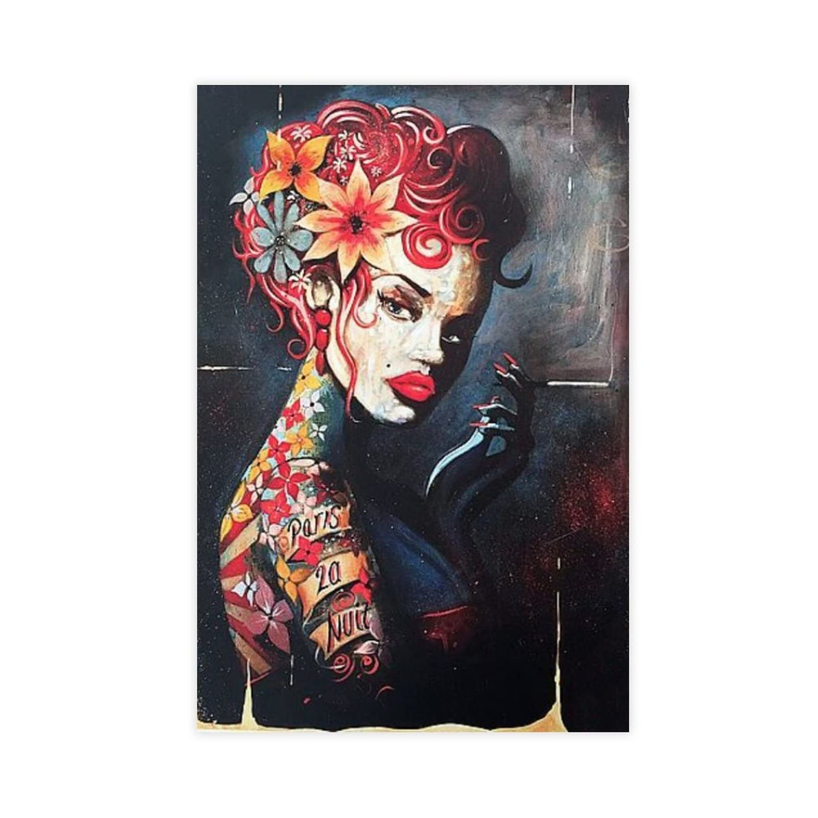 WFKLMSL Terry Bradley's Work Artist Prints 18 Canvas Poster Wall Art Decor Print Picture Paintings for Living Room Bedroom Decoration Unframe-style 12x18inch(30x45cm)