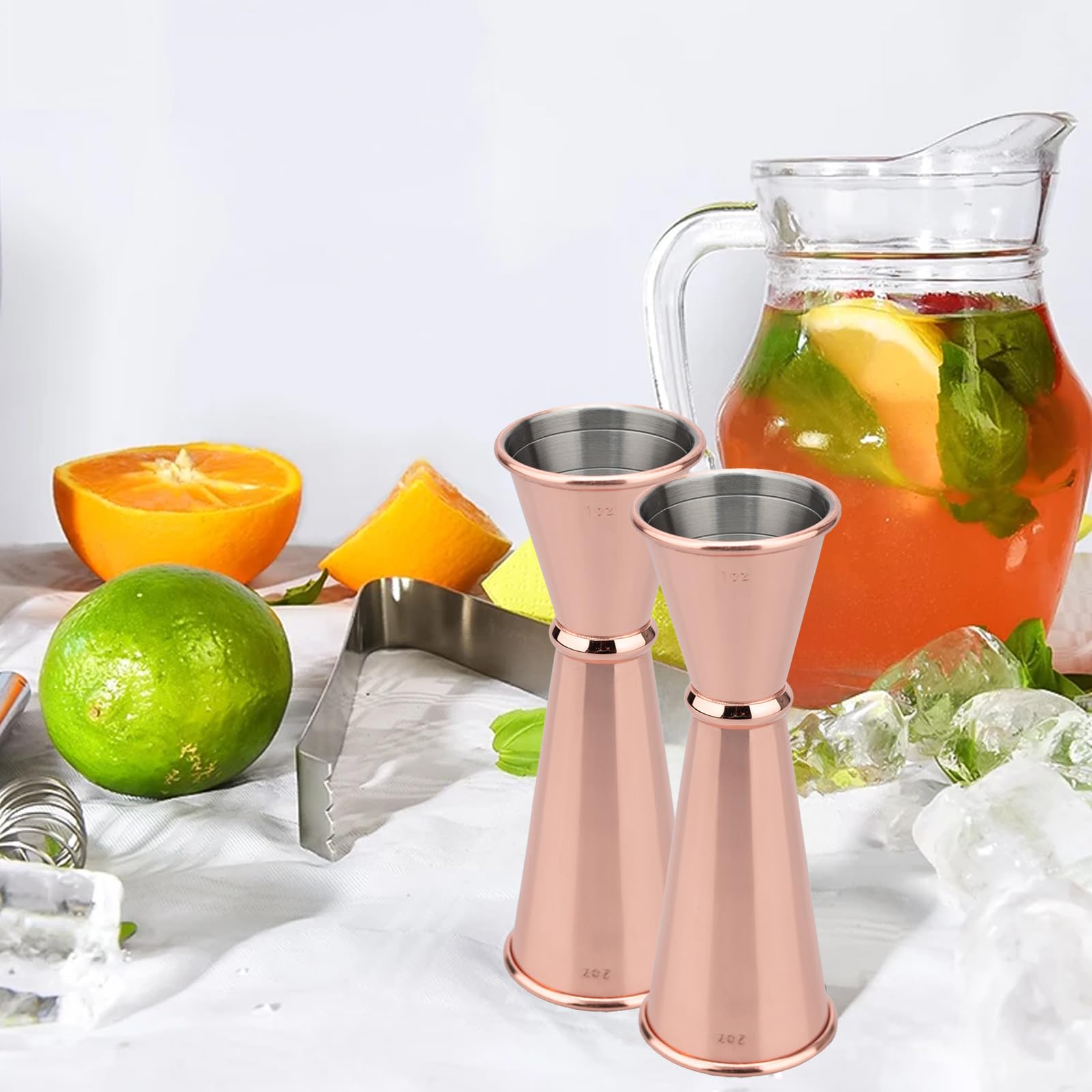 Jigger for Bartending, Cocktail Jigger 2 oz 1 oz — Amazon image 4