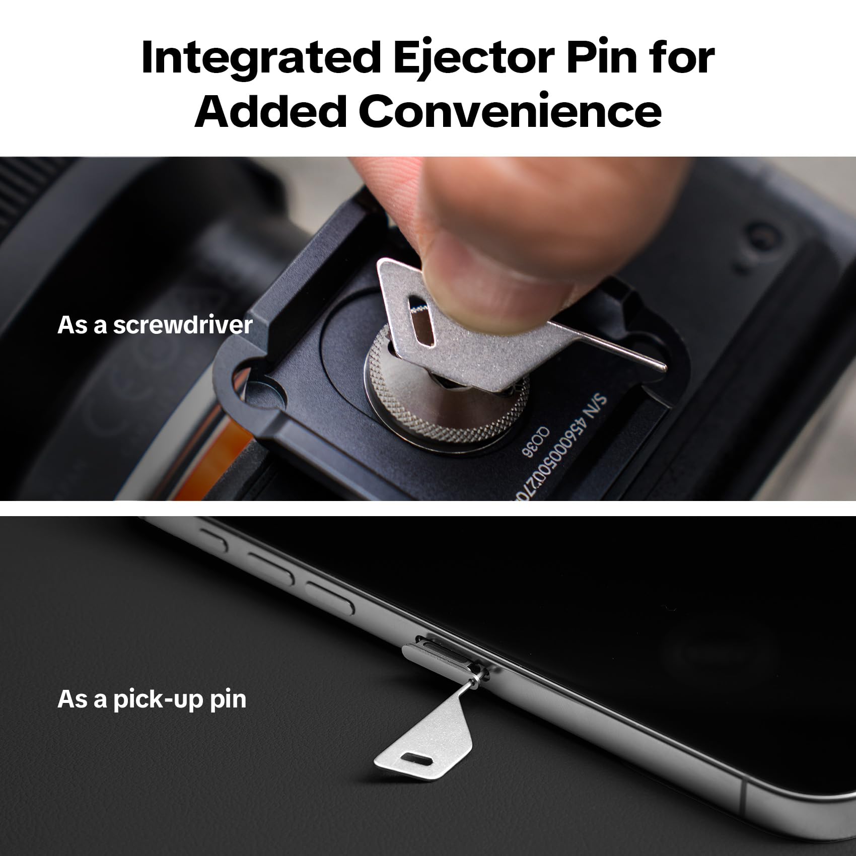 PGYTECH CreateMate Etui na Karty Pamięci, 18 Konfigurowalnych Slotów na SD/CF/XQD/SIM, IP54 Wodoodporny/Pyłoszczelny, Stop Aluminium+Sylikon z Karabinkiem dla Fotografów
