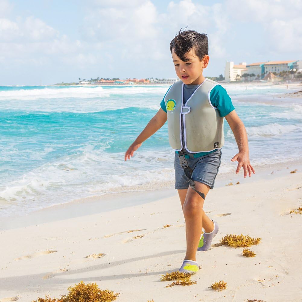 bblüv - Shoöz - Kids Unisex Protective Water Shoes for Beach or Pool, Aqua